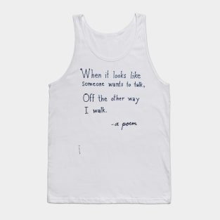 Avoidance Therapy Tank Top